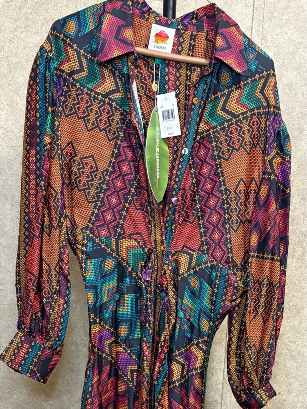 Farm Yawanawa Dress NWT